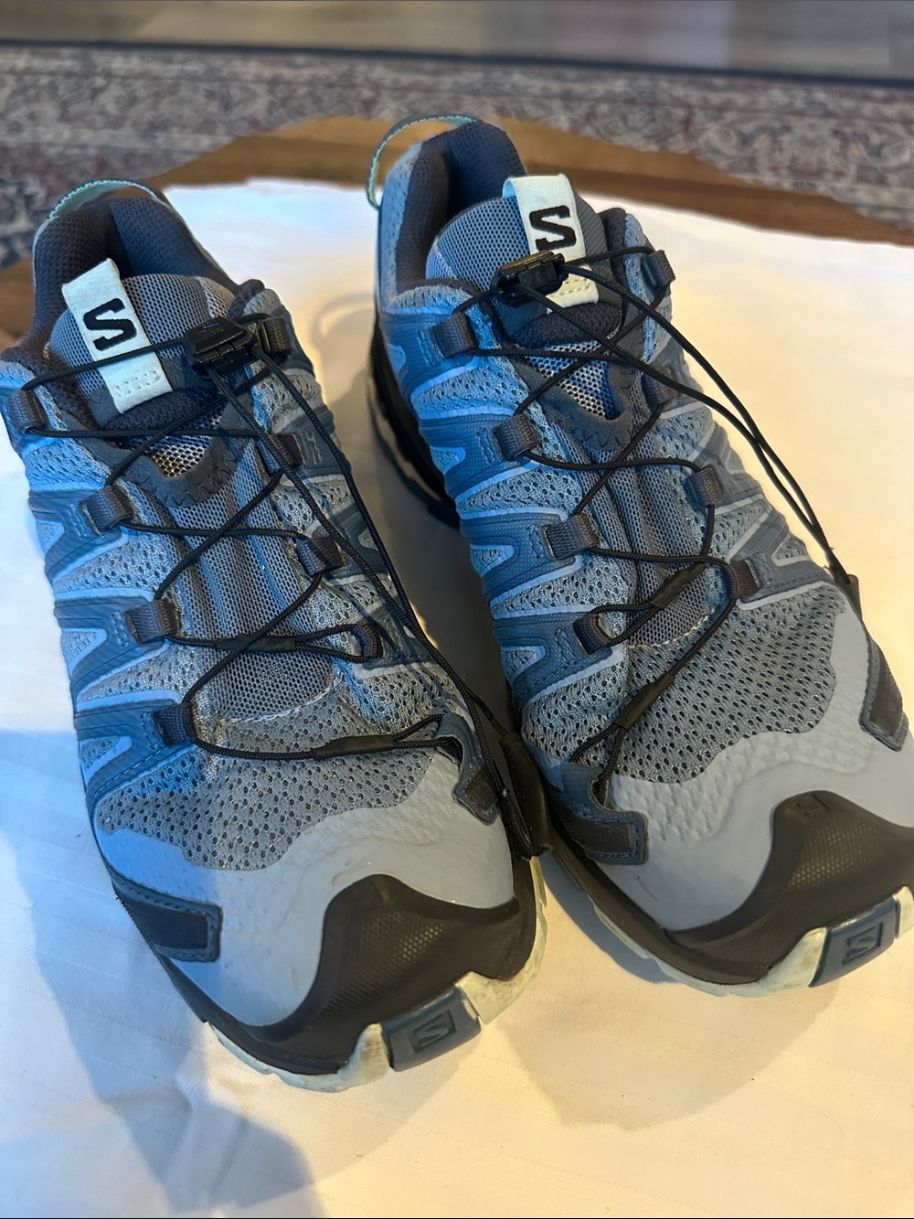 Salomon Women's XA Pro 3D V8 Trail Running Shoes Blue Size 7.5